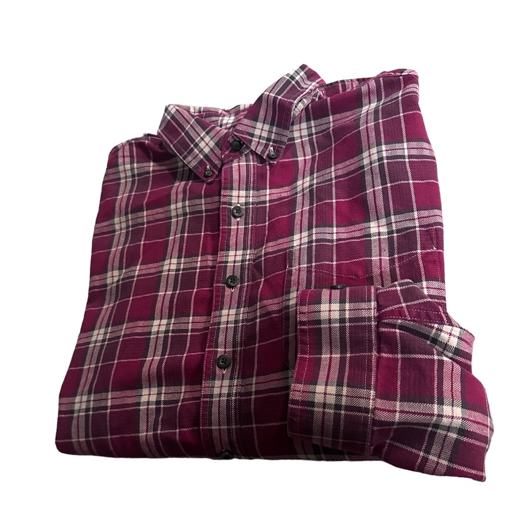 Men’s L.L. Bean Plaid Flannel Shirt size XL